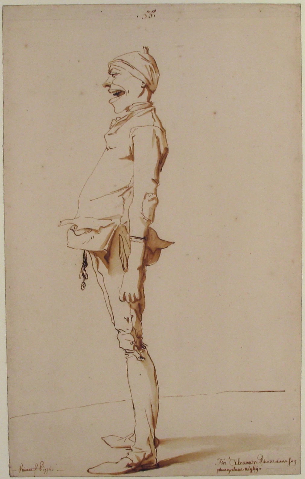 Caricatura del fratello minore dell'artista, Marie - Alexandre, François, Metropolitan Museum of Art